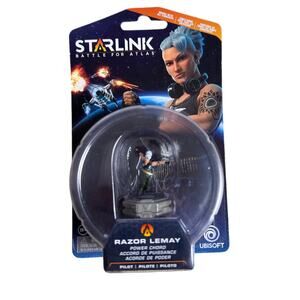 NWT Starlink Character Pilot Razor Lemay Battle For Atlas Video Game Figure